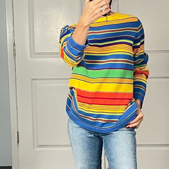Lauren Ralph Lauren Sweaters - Lauren Ralph Lauren 100% cotton multi color sweater size M